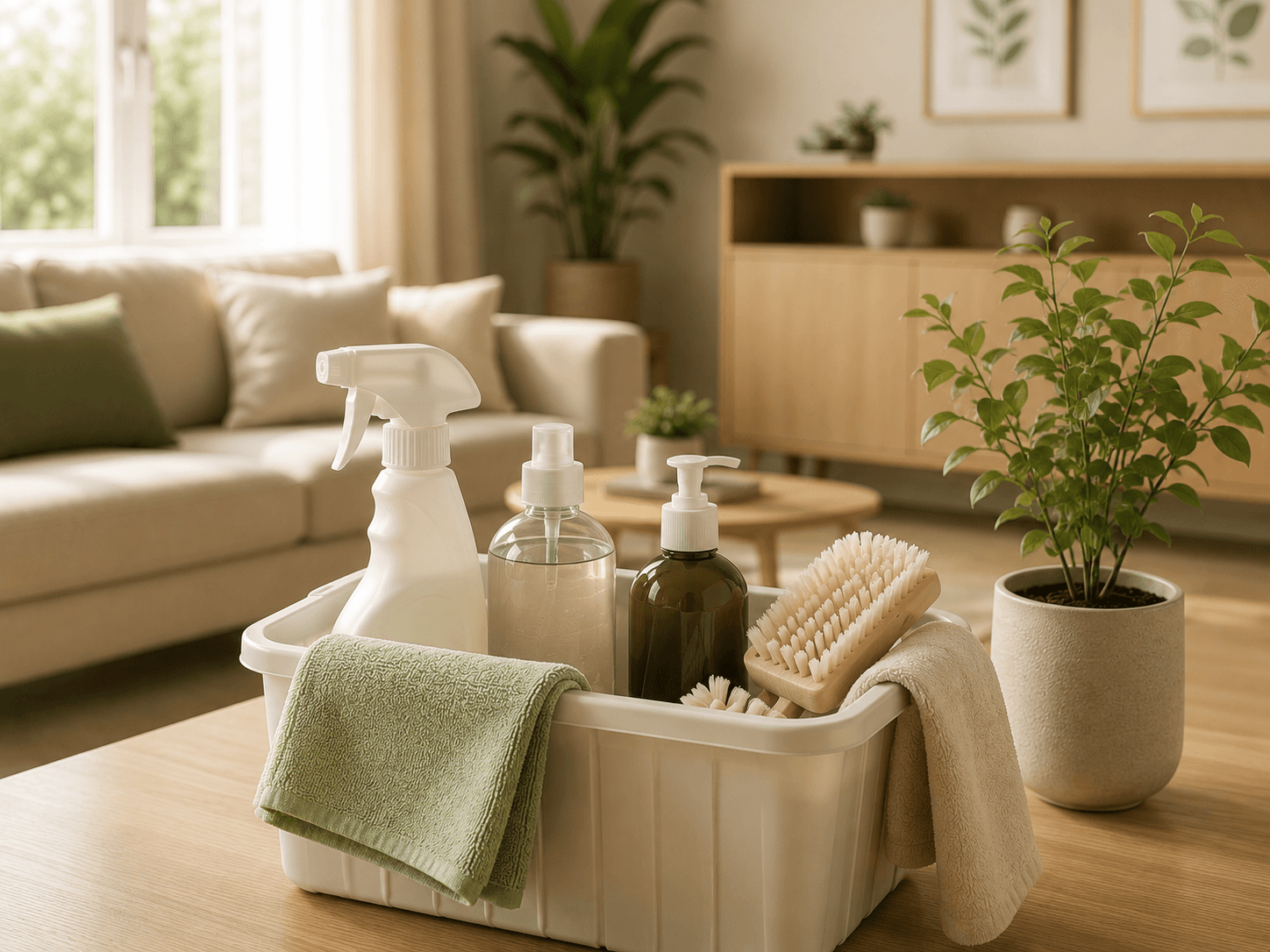 Herramientas e insumos de limpieza para el hogar